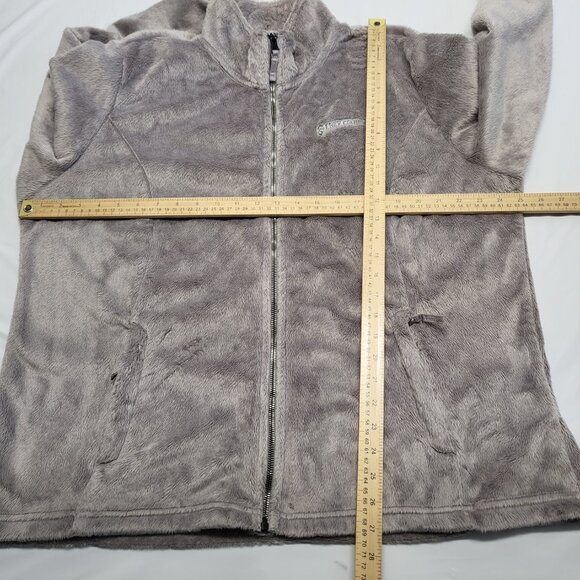 Free Country Womens Jacket Faux Fur XXL Full Zip Long Sleeve Pockets - Picture 16 of 16